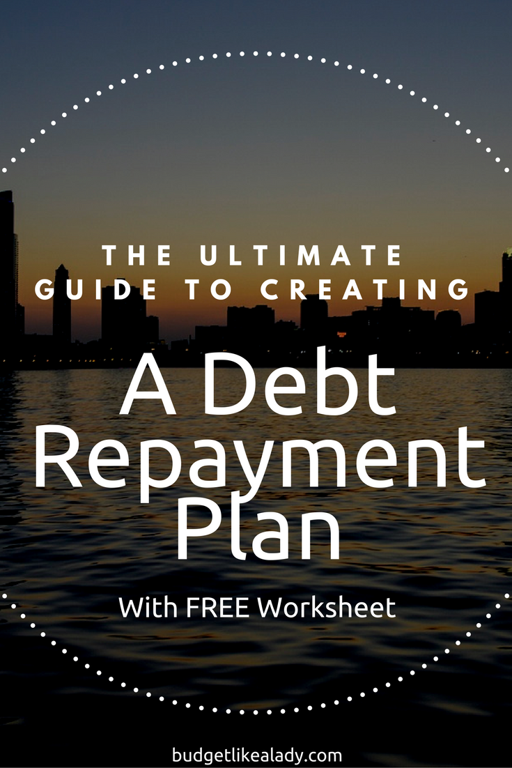 The Ultimate Guide to Creating a Debt Repayment Plan Budget Like a Lady