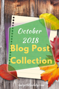 October 2018 Blog Post Collection